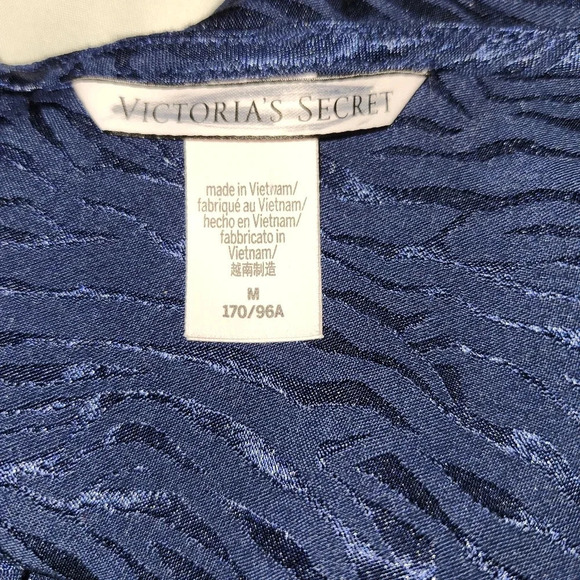 Victoria's Secret women's cropped camisole top blue size M - Picture 3 of 3